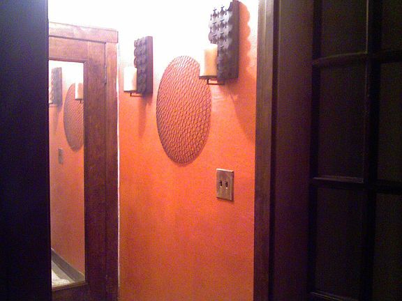 Welcome!  Foyer & coat closet, with ceramic tile flooring