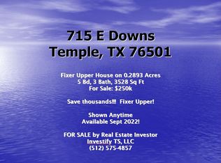 715 E Downs Ave, Temple, TX 76501