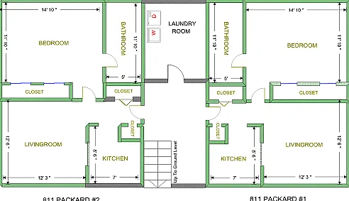 811 Packard - 1st Floor