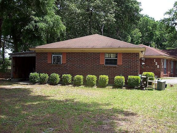 Side of Double Garage