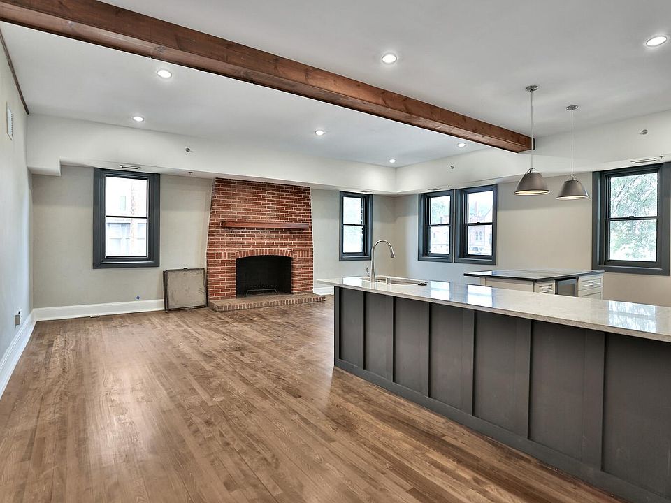 Spacious living area with views of St Croix River Valley
