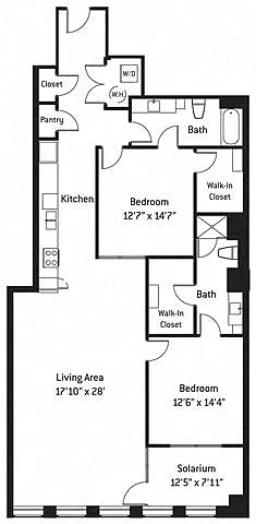 Floor plan 2P