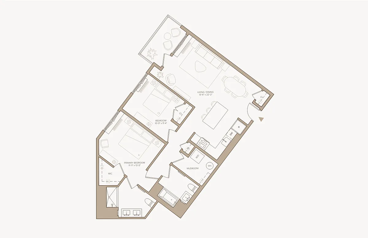 Floor plan 5 F