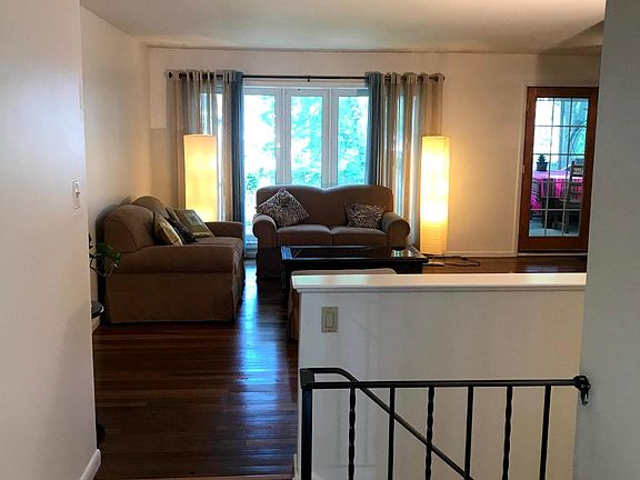 Entry from front porch