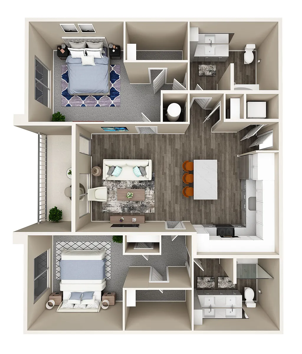 Floor plan B3