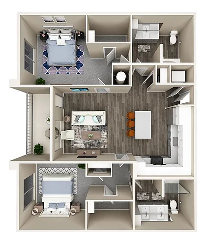 Floor plan B3