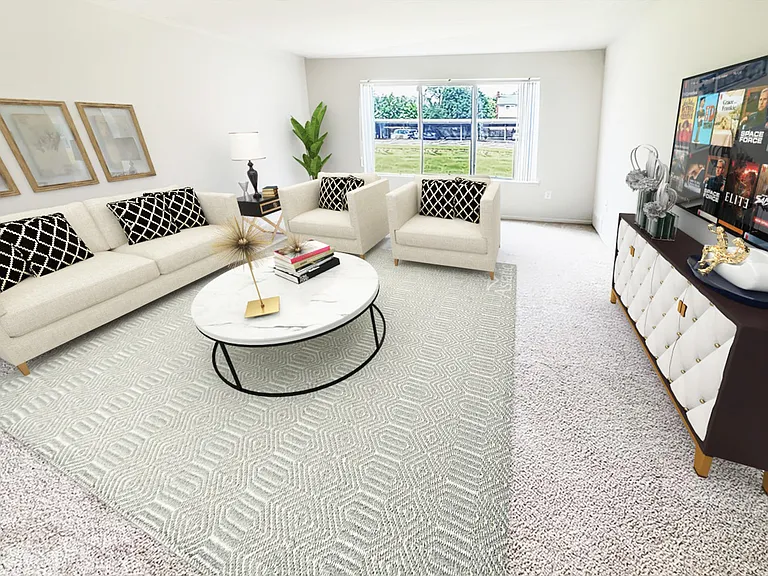 A prime location in residential Southfield, an upscale upgraded apartment home, a pool and sundeck nearby and a friendly feeling of community.
