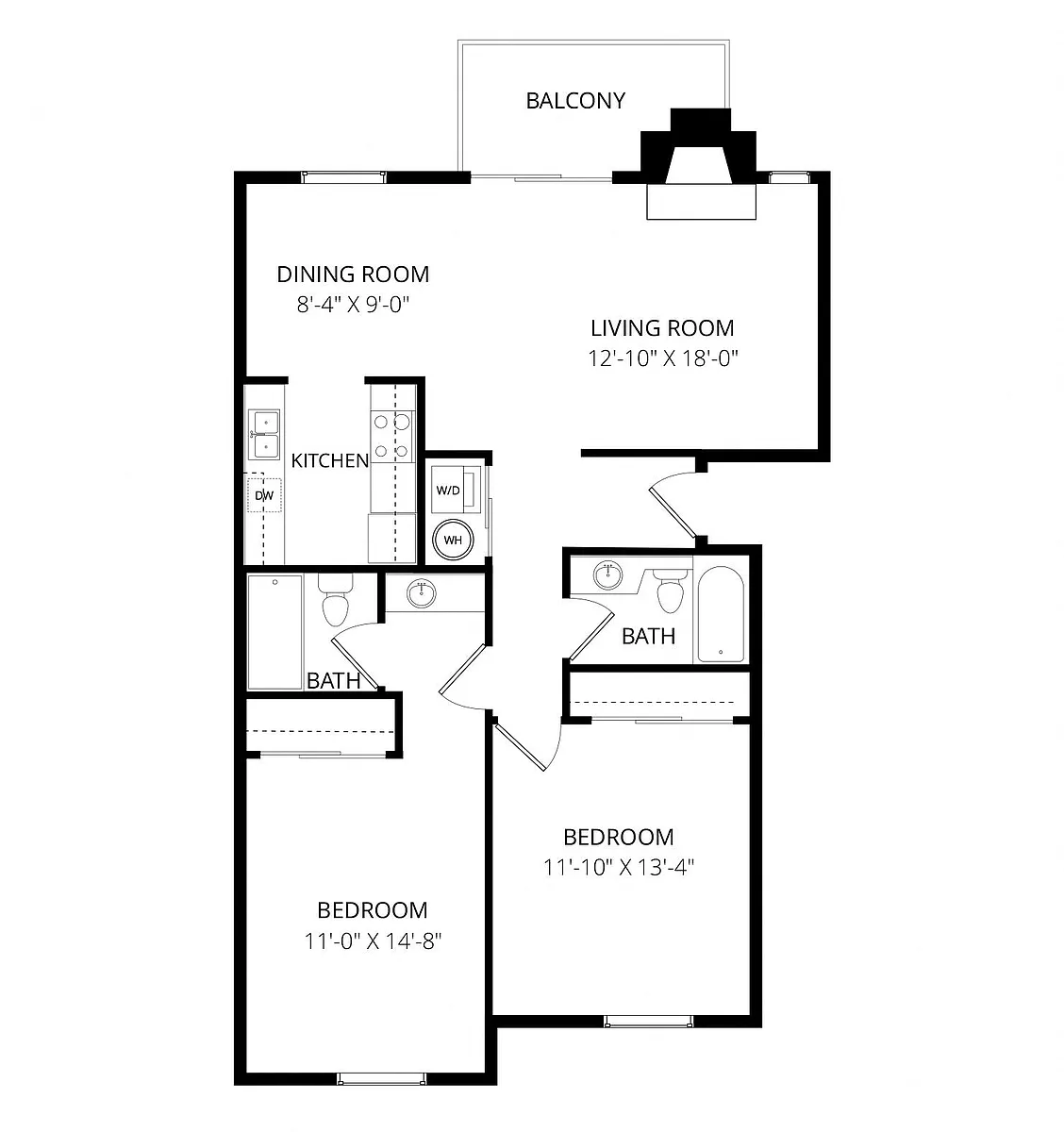 Floor plan Snoqualmie