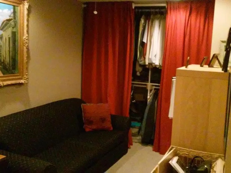 Den in the basement.