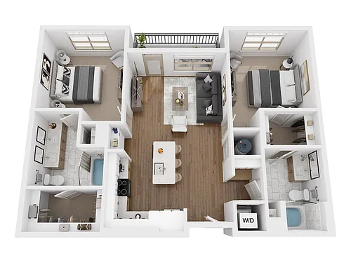 Floor plan B1