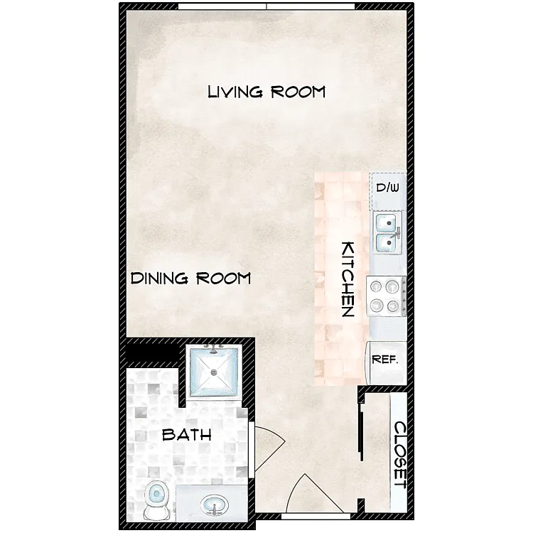 Floor plan C-Block