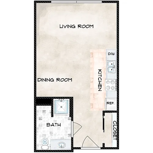 Floor plan C-Block