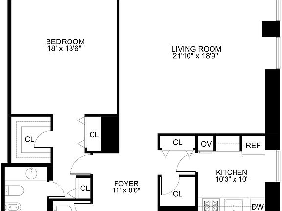 2nd image of 15 W 53rd St #15J