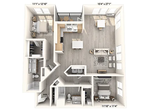 Floor plan BM15-3