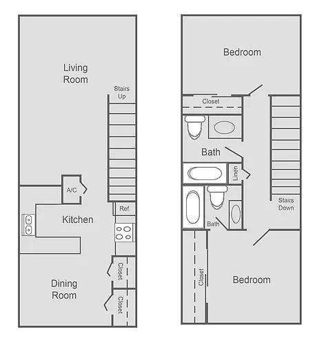 Floor plan TH2