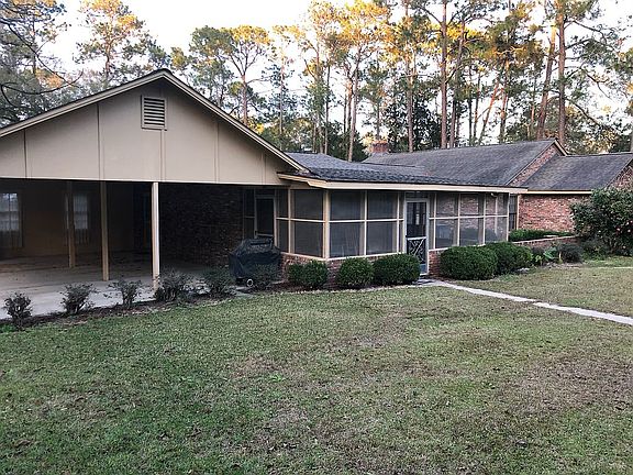 Rear of home