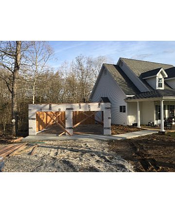 front view walls up