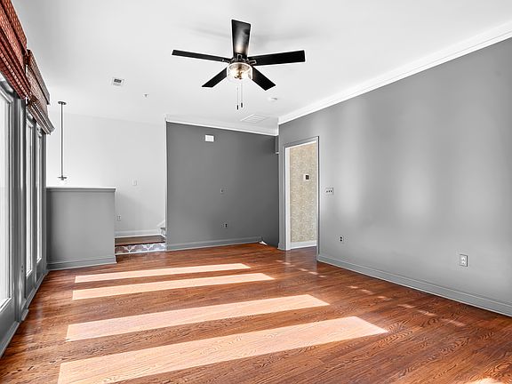 Second floor landing and stairs to the third floor