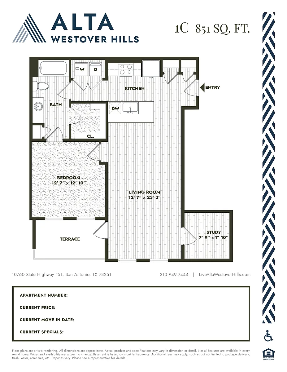 Floor plan 1C