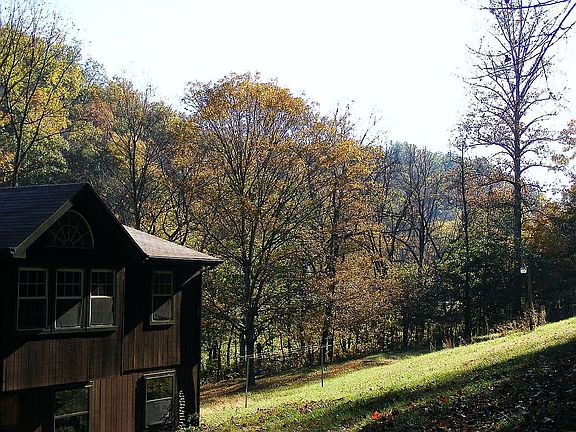 rear/side view of house