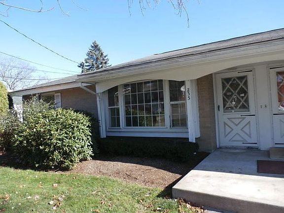 front view from side