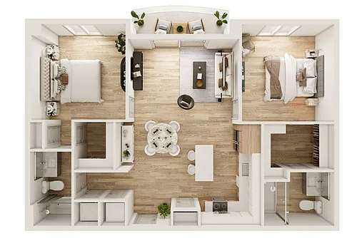 Floor plan B1