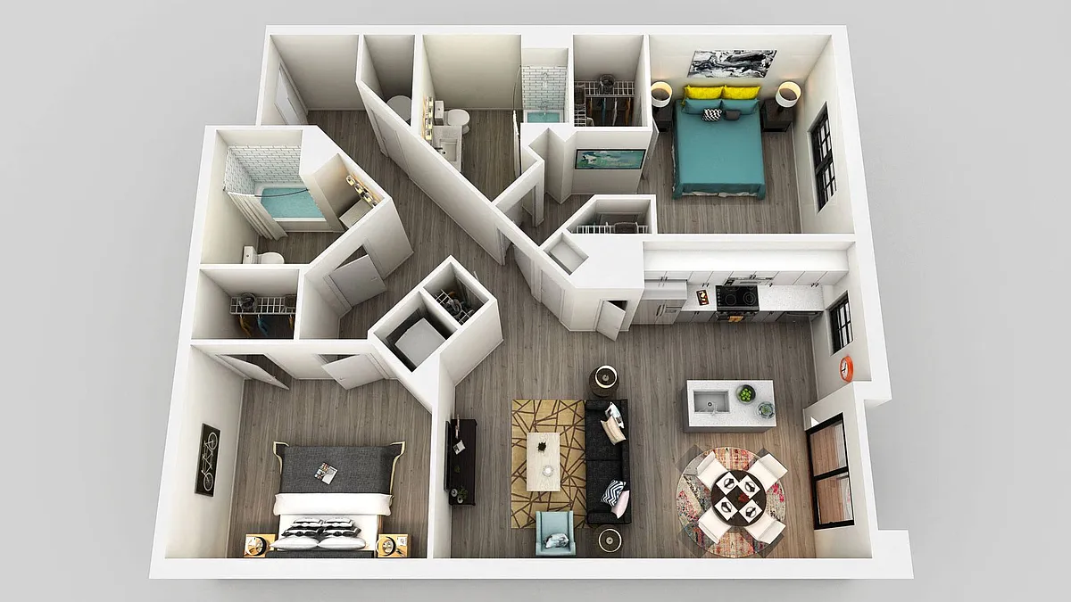 Floor plan B4c