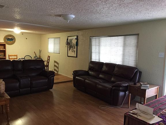 Spread out in the large living room.