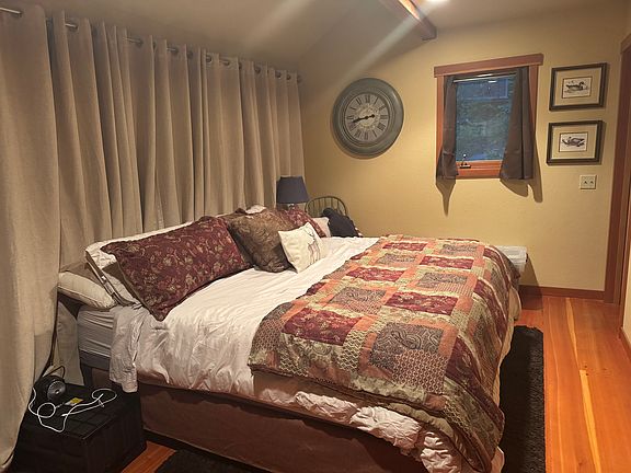 Master bedroom with king size bed