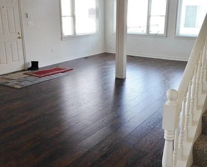 Open concept first floor Living and Dining