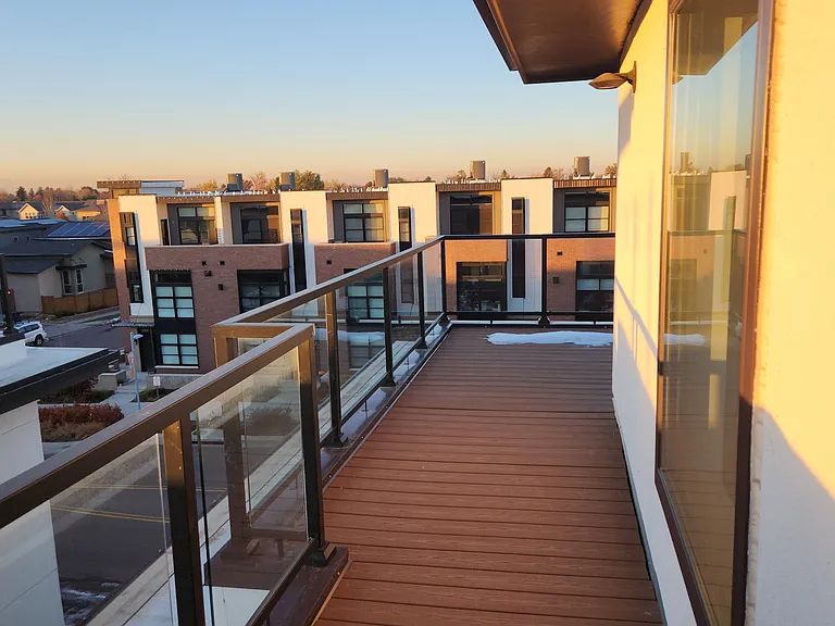 Rooftop patio