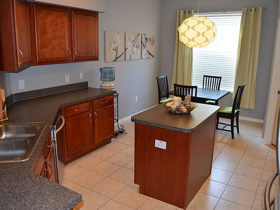 Kitchen view toward nook
