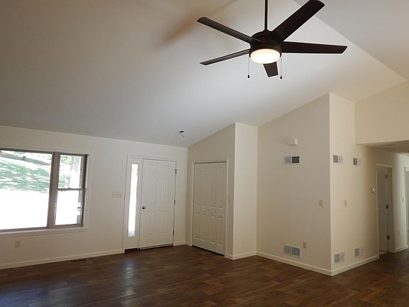living room entrance, closet & hall