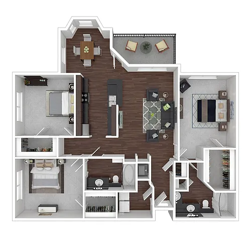 Floor plan C1