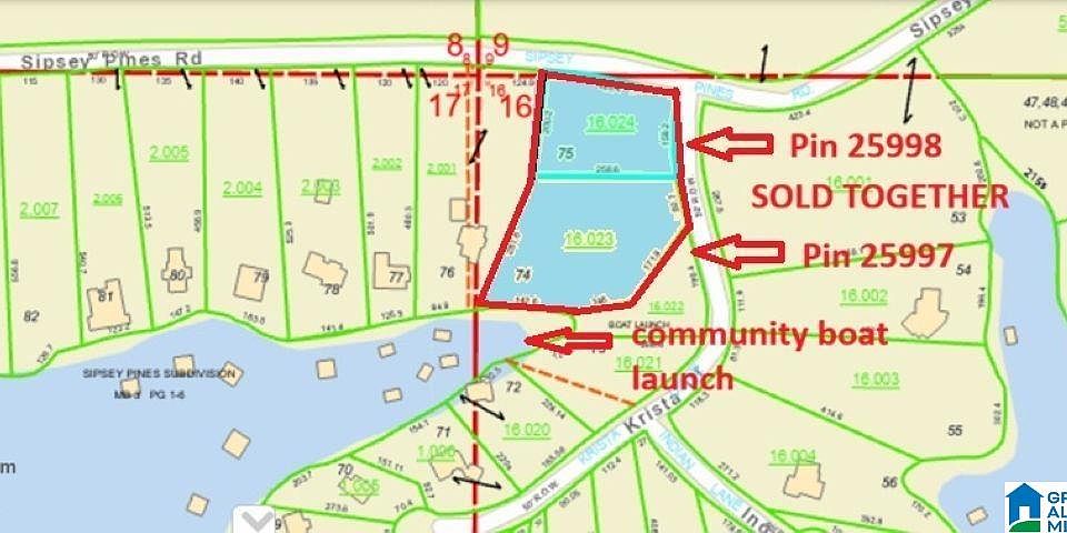 1st image of Lots 74 75 Sipsey Pines Rd #74