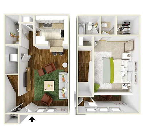 Floor plan 1.1 Loft