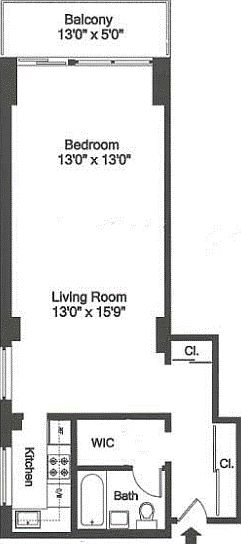 1st image of 142 E 16th St APT 15G