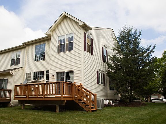Backyard View of the House with Deckl