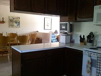 Kitchen before new counters