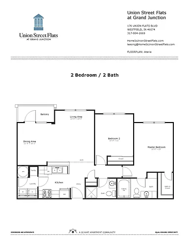 Floor plan Ataria D3 2.2