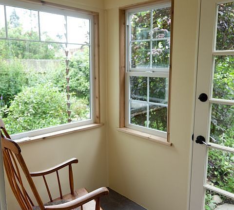 enclosed front porch
