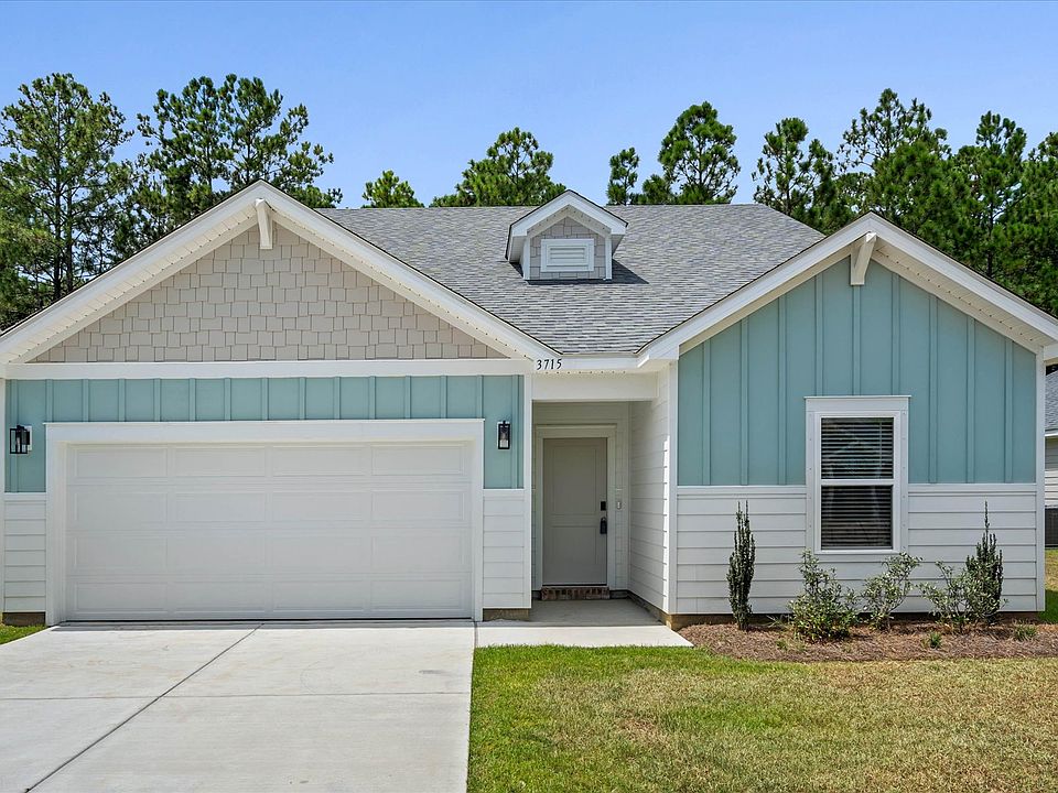 Front Exterior Elevation S of the Northbrook floorplan at a Meritage Homes community in Ocean Spring