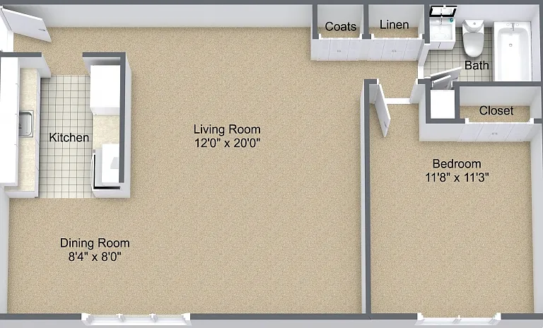 Hillcrest Club Apartments — Photo 74