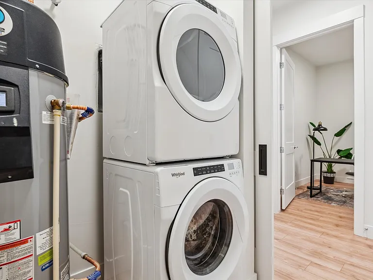 In unit laundry