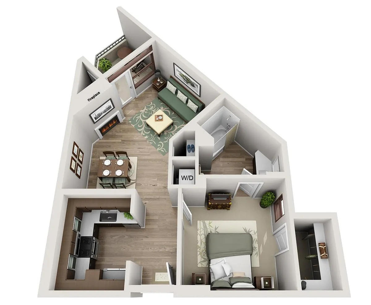Floor plan Model A