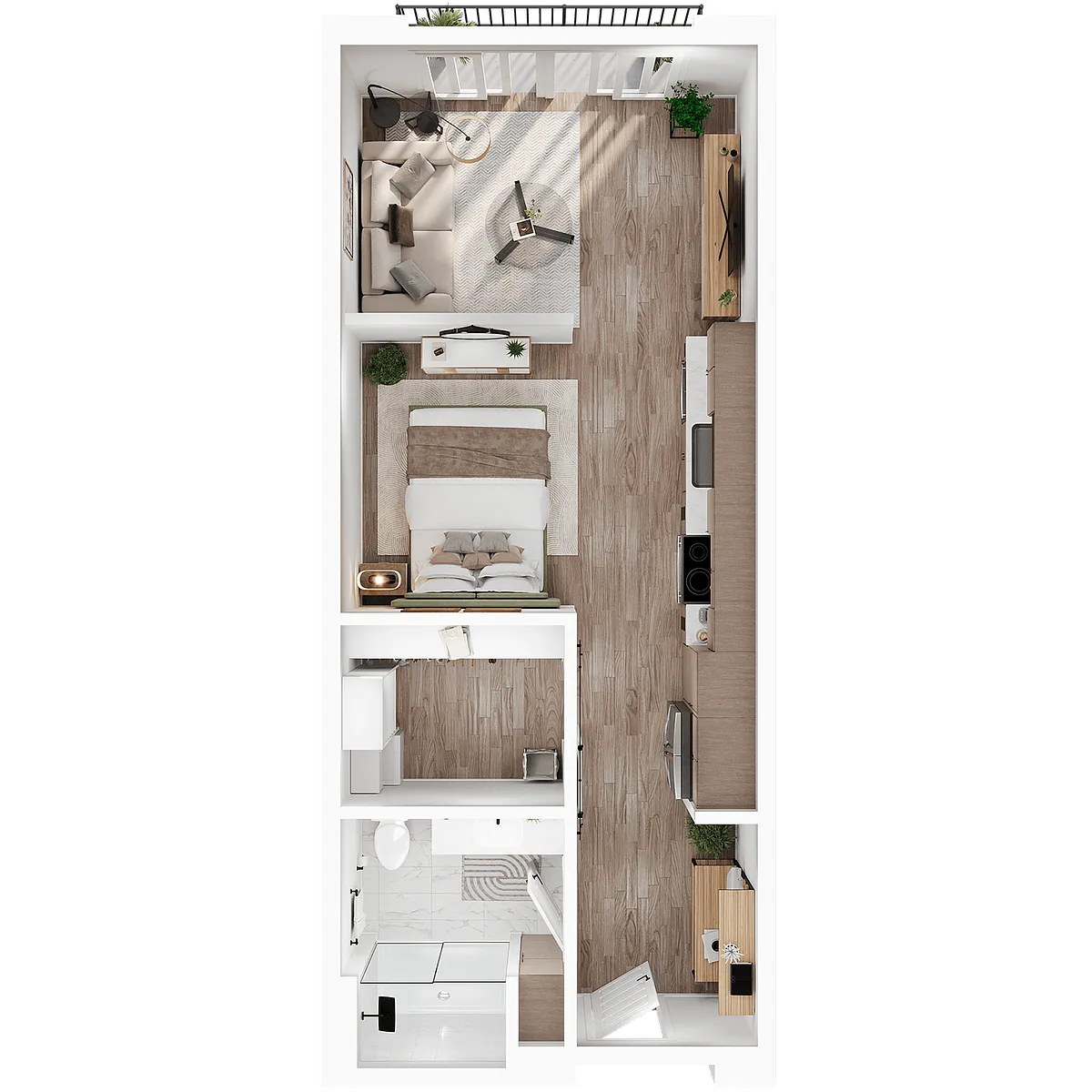 Floor plan Rendezvous