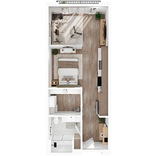 Floor plan Rendezvous