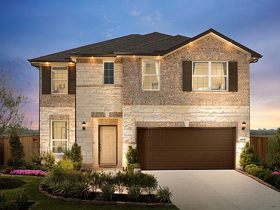 The Texoma modeled at Katy Pointe.