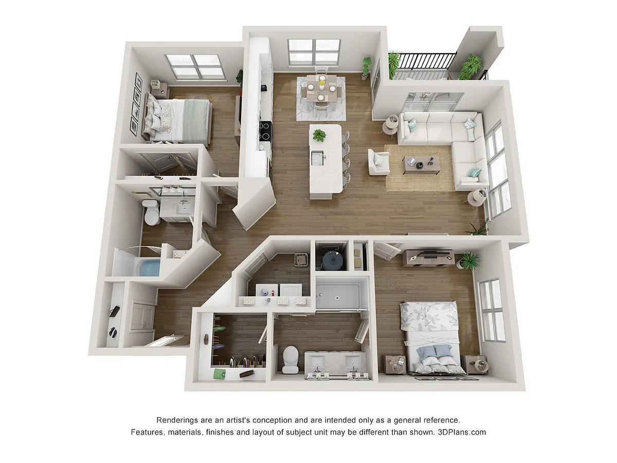 Floor plan B2