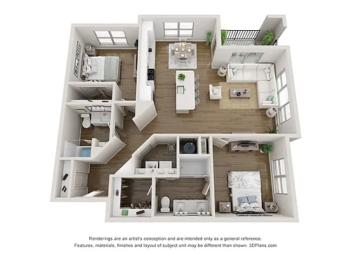 Floor plan B2